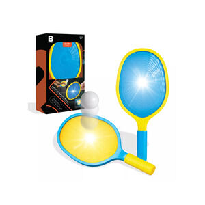 Black Series Light Up Paddle Ball Set 3 piece Outdoor Games  NWT